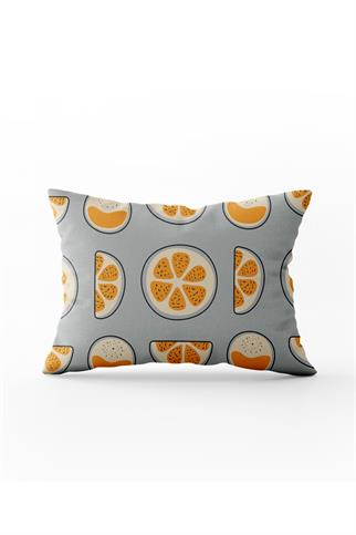 Evdek Çift Taraflı Dikdörtgen Kırlent Kılıfı TK11