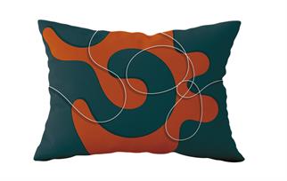 Evdek Çift Taraflı Dikdörtgen Kırlent Kılıf 2li Ds24