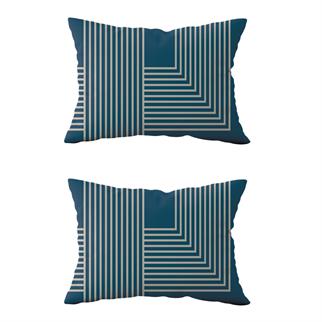 Evdek Çift Taraflı Dikdörtgen Kırlent Kılıf 2’li KL24