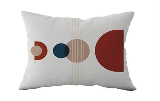 Evdek Çift Taraflı Dikdörtgen Kırlent Kılıf 2li Ds74