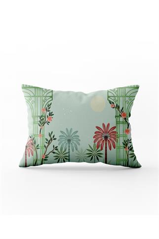 Evdek Çift Taraflı Dikdörtgen Kırlent Kılıfı TK50