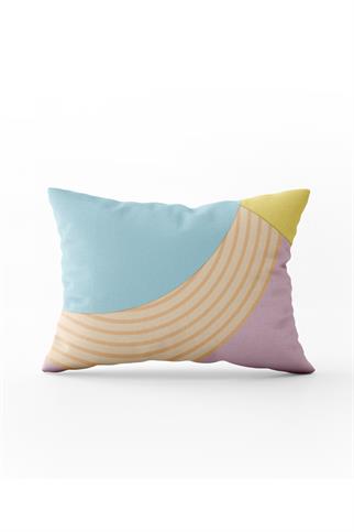 Evdek Çift Taraflı Dikdörtgen Kırlent Kılıfı TK18