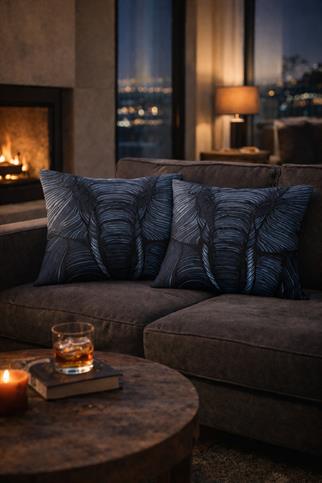 Evdek Çift Taraflı Dikdörtgen Kırlent Kılıf 2li Ds47