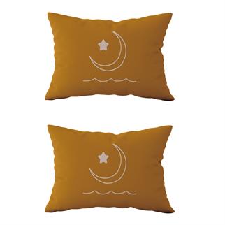 Evdek Çift Taraflı Dikdörtgen Kırlent Kılıf 2li Ds4