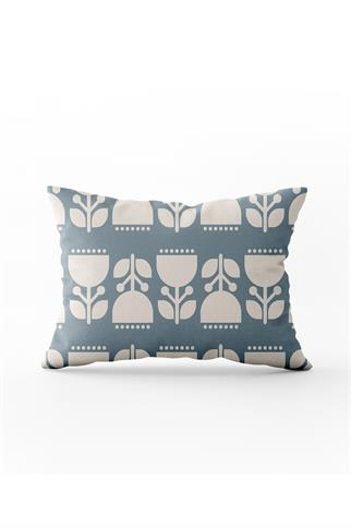 Evdek Çift Taraflı Dikdörtgen Kırlent Kılıfı TK36