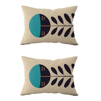 Evdek Çift Taraflı Dikdörtgen Kırlent Kılıf 2li Ds81