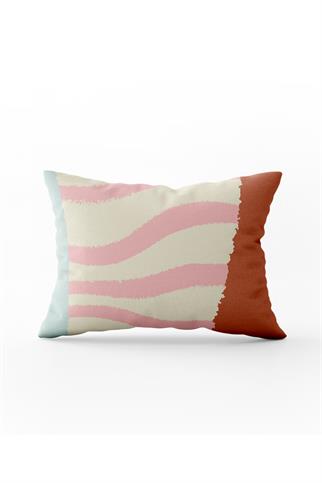 Evdek Çift Taraflı Dikdörtgen Kırlent Kılıfı TK17