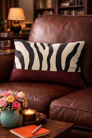 Evdek Çift Taraflı Dikdörtgen Kırlent Kılıfı 6EMD12