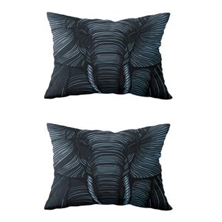 Evdek Çift Taraflı Dikdörtgen Kırlent Kılıf 2li Ds47