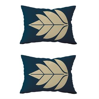 Evdek Çift Taraflı Dikdörtgen Kırlent Kılıf 2li Ds113