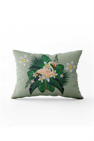 Evdek Çift Taraflı Dikdörtgen Kırlent Kılıfı TK33