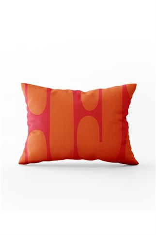 Evdek Çift Taraflı Dikdörtgen Kırlent Kılıfı 6EMD13