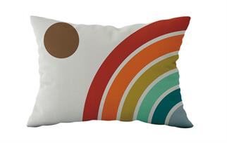 Evdek Çift Taraflı Dikdörtgen Kırlent Kılıf 2li Ds89