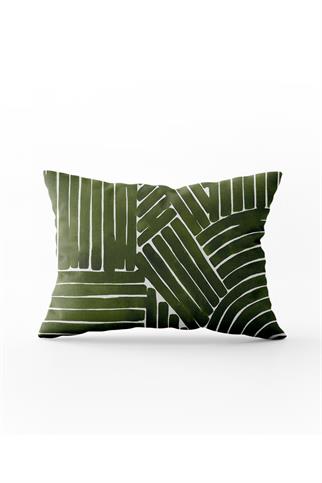 Evdek Çift Taraflı Dikdörtgen Kırlent Kılıfı 6EMD15