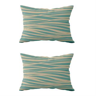 Evdek Çift Taraflı Dikdörtgen Kırlent Kılıf 2li Ds104