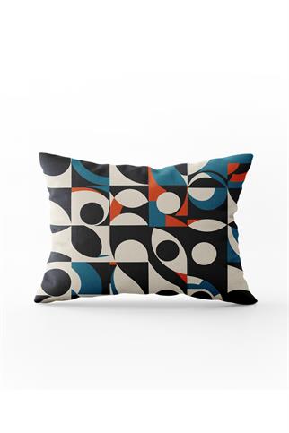 Evdek Çift Taraflı Dikdörtgen Kırlent Kılıfı TK7