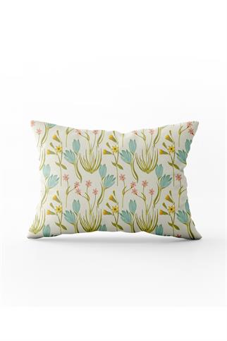 Evdek Çift Taraflı Dikdörtgen Kırlent Kılıfı TK30