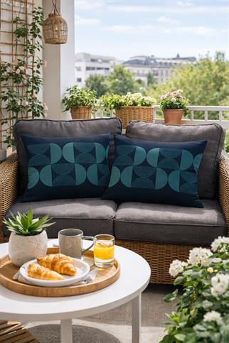 Evdek Çift Taraflı Dikdörtgen Kırlent Kılıf 2li Ds32