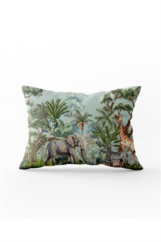 Evdek Çift Taraflı Dikdörtgen Kırlent Kılıfı TK43