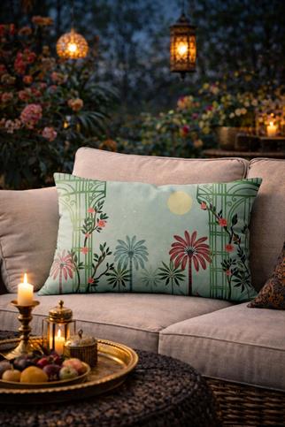 Evdek Çift Taraflı Dikdörtgen Kırlent Kılıfı TK50