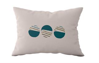 Evdek Çift Taraflı Dikdörtgen Kırlent Kılıf 2li Ds61