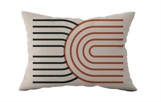 Evdek Çift Taraflı Dikdörtgen Kırlent Kılıf 2li Ds94