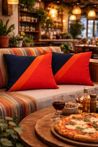 Evdek Çift Taraflı Dikdörtgen Kırlent Kılıf 2li Ds98