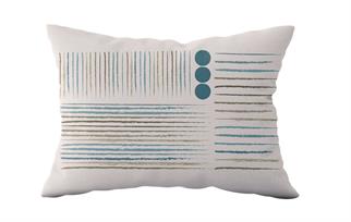 Evdek Çift Taraflı Dikdörtgen Kırlent Kılıf 2li Ds11