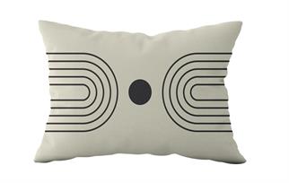 Evdek Çift Taraflı Dikdörtgen Kırlent Kılıf 2li Ds51