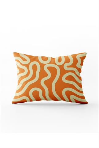 Evdek Çift Taraflı Dikdörtgen Kırlent Kılıfı TK39