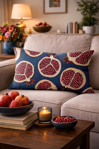 Evdek Çift Taraflı Dikdörtgen Kırlent Kılıfı 6EMD17