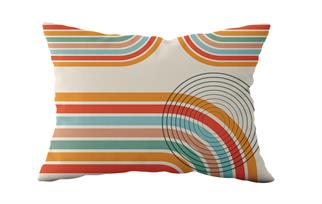 Evdek Çift Taraflı Dikdörtgen Kırlent Kılıf 2li Ds73