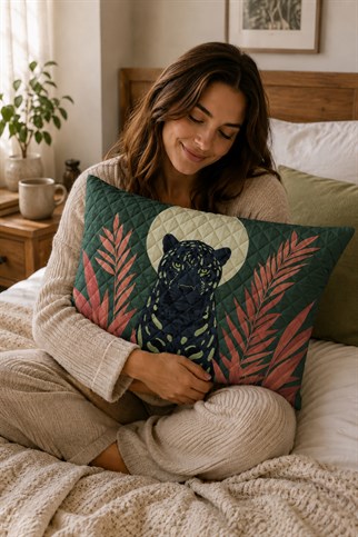 Evdek Dekoratif Kapitone Yastık Kılıfı 50x70 Cm 6EAD2