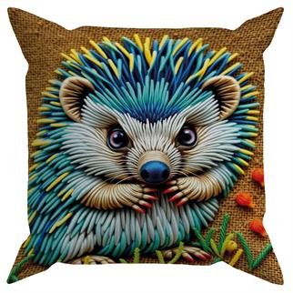 Evdek Embroidery Ds15 Dijital Baskılı Kırlent Kılıfı