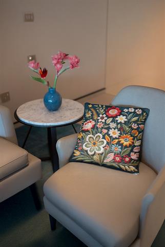 Evdek Embroidery Ds16 Dijital Baskılı Kırlent Kılıfı