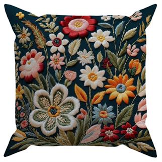 Evdek Embroidery Ds16 Dijital Baskılı Kırlent Kılıfı