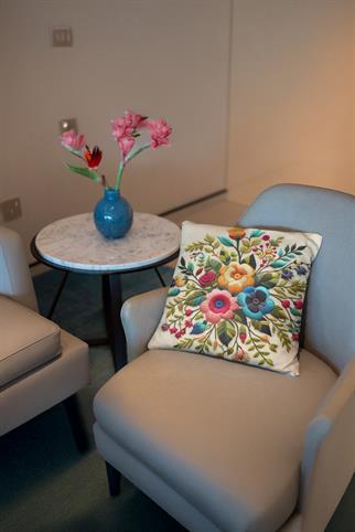 Evdek Embroidery Ds17 Dijital Baskılı Kırlent Kılıfı