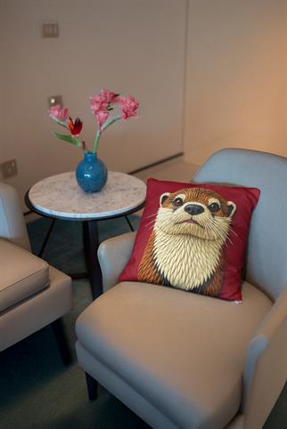 Evdek Embroidery Ds22 Dijital Baskılı Kırlent Kılıfı