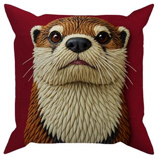 Evdek Embroidery Ds22 Dijital Baskılı Kırlent Kılıfı