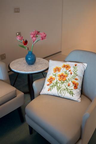 Evdek Embroidery Ds26 Dijital Baskılı Kırlent Kılıfı