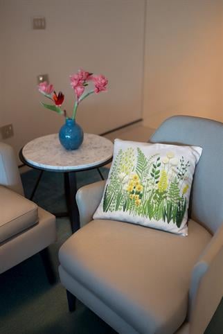 Evdek Embroidery Ds27 Dijital Baskılı Kırlent Kılıfı