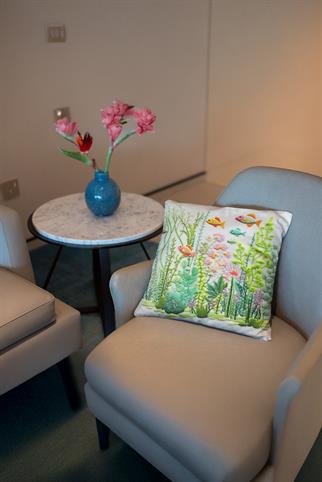 Evdek Embroidery Ds31 Dijital Baskılı Kırlent Kılıfı