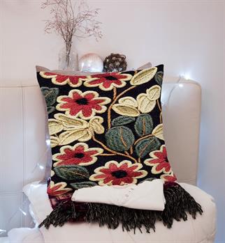 Evdek Embroidery Ds4 Dijital Baskılı Kırlent Kılıfı