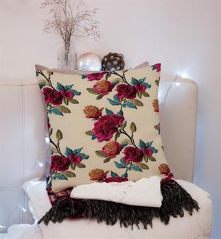 Evdek Embroidery Ds6 Dijital Baskılı Kırlent Kılıfı