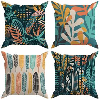 Evdek Exotic 4lü Kırlent Kılıf Ds26