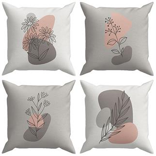 Evdek Exotic 4lü Kırlent Kılıf Ds49