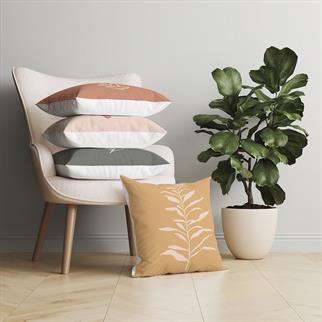 Evdek Exotic 4lü Kırlent Kılıf Ds80