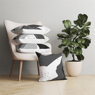 Evdek Geometric 4lü Kırlent Kılıfı Ds15