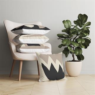 Evdek Geometric 4lü Kırlent Kılıfı Ds34