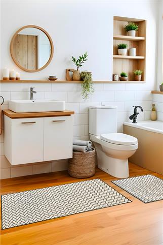 Evdek Leeward 2li Banyo Paspas Takım